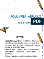 POLUAREA AERULUI - 2020