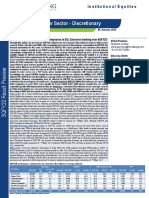 Consumer Discretionary Sector 3QFY22 Result Preview 6 January 2022