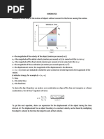 KINEMATICS