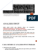Analisis SWOT Pribadi - 12