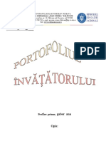 Portofoliul Invatatorului