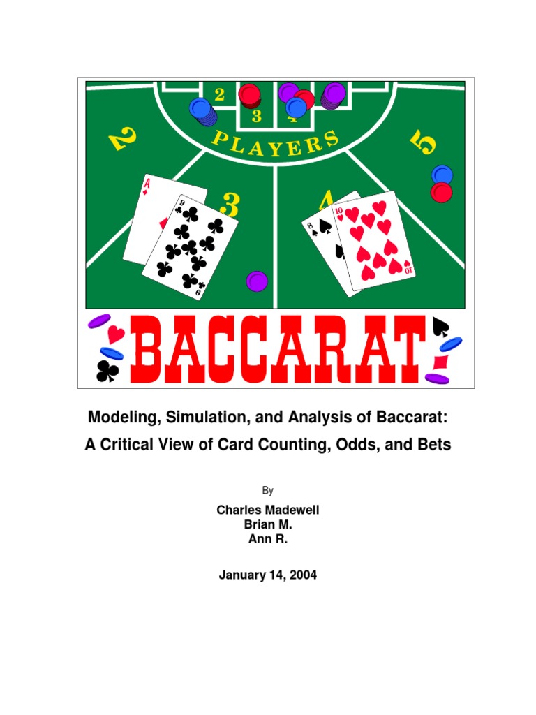 Modeling Simulation And Analysis Of Bacc Pdf Card Counting Gambling
