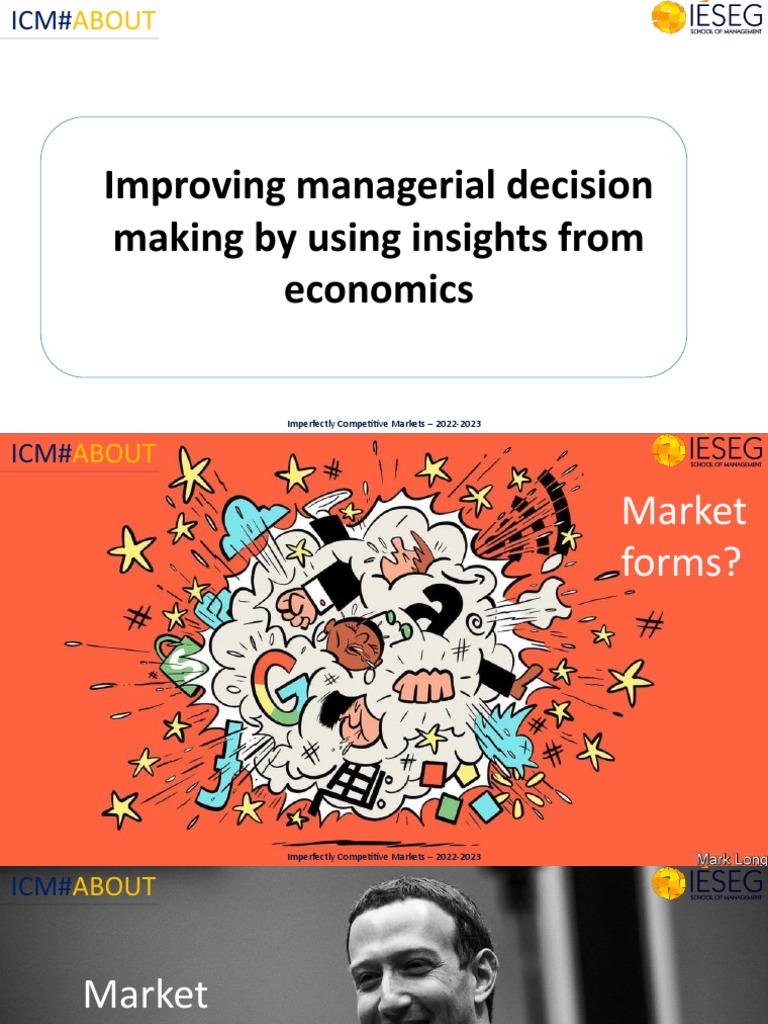Icm Insights Pdf Imperfect Competition Market Power
