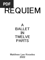 Requiem [A Ballet in Twelve Parts]