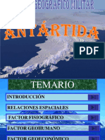 Factores geográficos de la Antártida