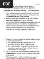 Lecture-3 Flow Shop 3 MC Problem 23aug22