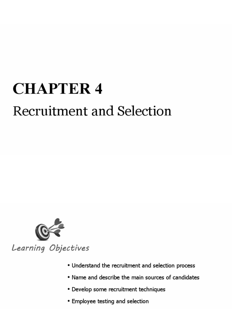Recruitment Strategies and Selection Techniques | PDF | Recruitment