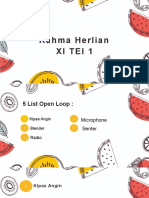 Open Loop - Rahma Herlian XI TEI 1 - Rahma Herlian