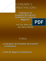 PlandeNegociosInmobiliarios Economía y Adm de Obra