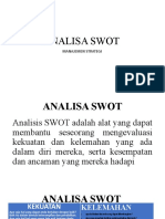 Analisa Swot
