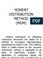 Theory 2 Moment Distribution Method
