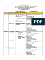 Jadwal Demonstrasi Dawet 26 September 2022