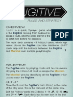 Fugitive 2nd Edition Print - Rulebook