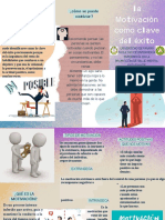 Triptico Motivación