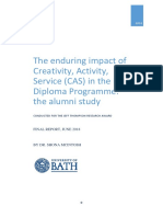 The enduring impact of CAS in the IB Diploma Programme