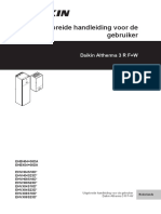 Uitgebreide Handleiding Voor de Gebruiker: Daikin Altherma 3 R F+W
