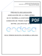 Proyecto Adecuacion Soterramientol66kv Marbella-Costasol 3 18-22