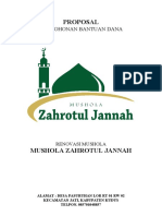 Proposal Mushola Zahrotul Zannah