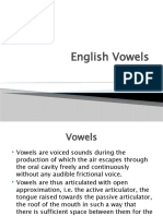 Vowels For BEd