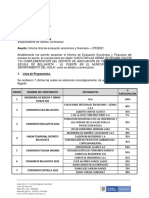 Informe Final Evaluación Financiera y Económica - LP032022.