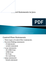 Presentation3 - Control Statements