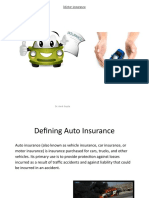 Motor insurance explained
