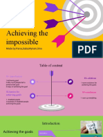 Goals Infographics by Team English