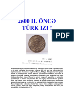 2800 Yıl Önce Türk Izi