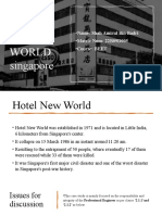 Hotel New World Collapse Case Study