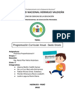 Trab4. Programación Curricular Anual