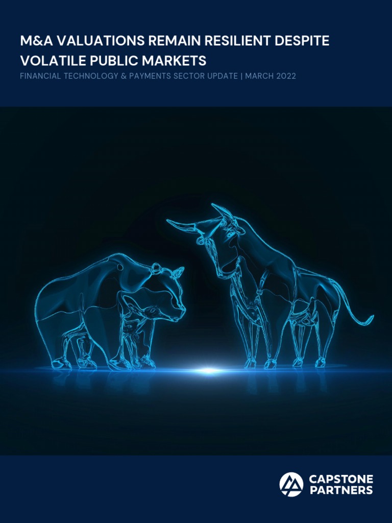 FinTech M&A Trends and Valuations 2022 | PDF | Mergers And Acquisitions ...