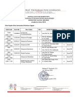 Jadwal MM Angkatan 2022 Ganjil (Semester I)