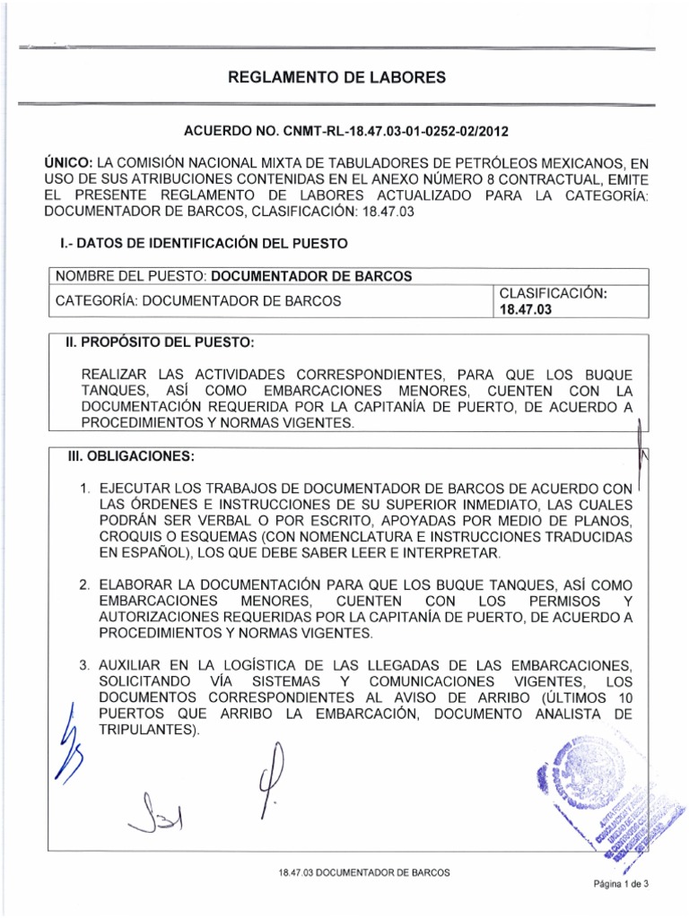 Documentador de Barcos | PDF