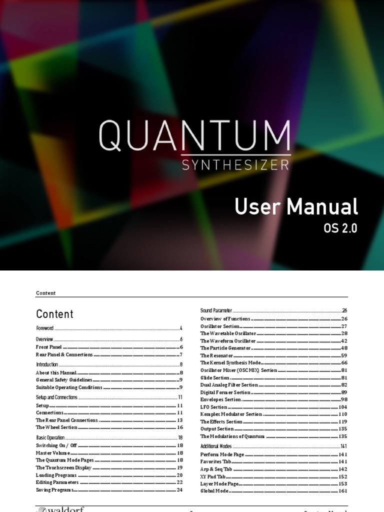 Quantum Manual en OS 2.0 PDF Usb Computer Engineering