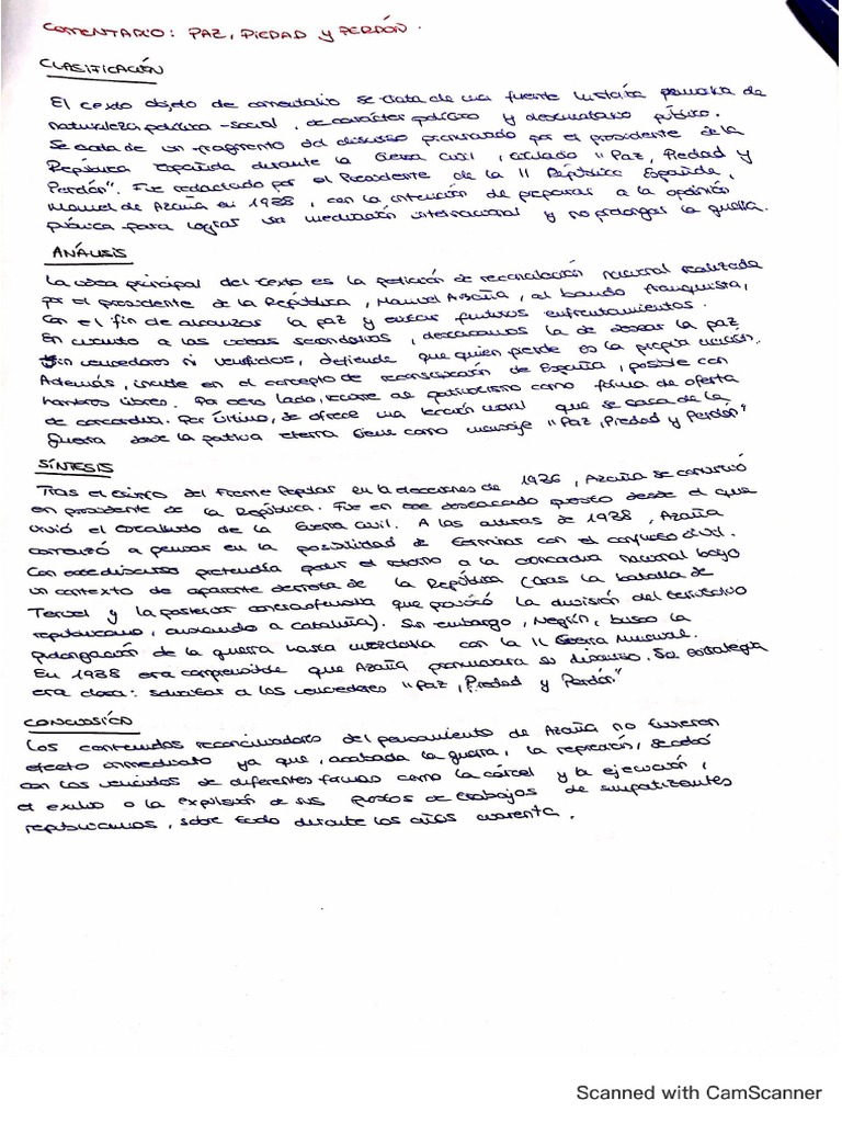 Paz, Piedad y Perdón Nora PDF