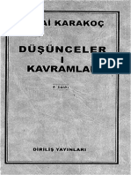 Dushunceler - Qavramlar I Sezai - Karakoc Sezai - Qaraqoch 2005 68s