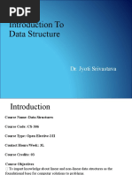 Unit 1 Introduction To Data Structure