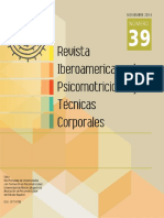 1 Revista Iberoamericana de Psicomotricidad y Técnicas Corporales Núm 39