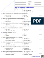 Properties of Mathematics 2