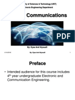 UST Optical Communications Course Notes