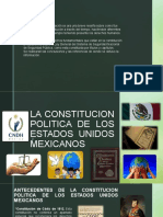 Constitucion Politica de Los Estados Unidos Mexicanos.