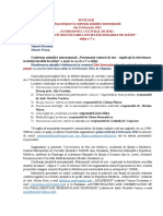 Anunt - Conferinta Patrimoniul de Ieri - 22 Februarie 2022