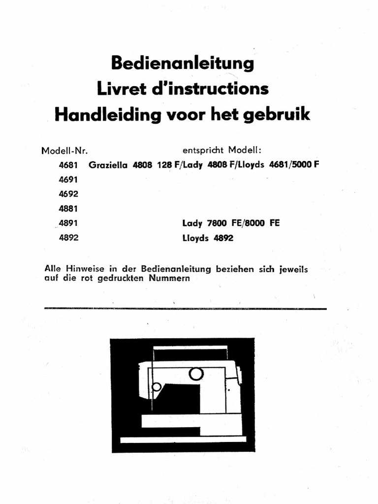Anleitung FAMULA 4681 4691 4692 4881 4891 4892 | PDF