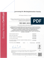 ISO 9001 2020 Lidl Magyarorszag