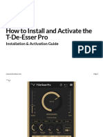 How To Install - Activate T-De-Esser Pro