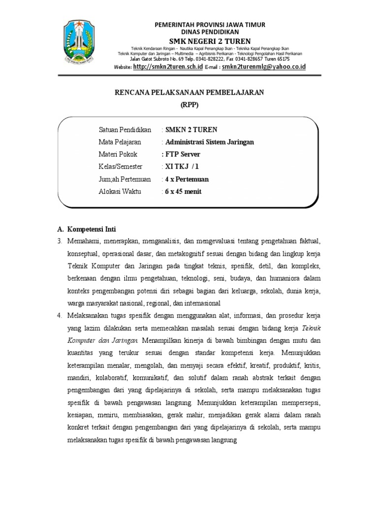 Ftp-Server Problem Based Learning | PDF | Karier & Perkembangan