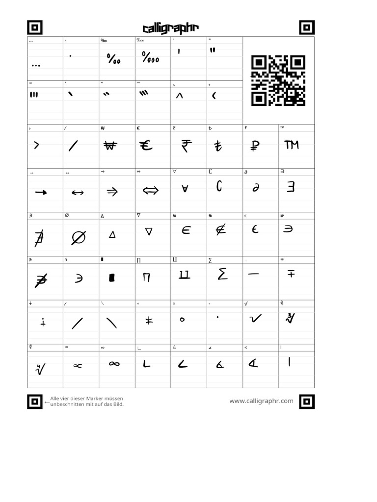 Calligraphr-Template 5 | PDF