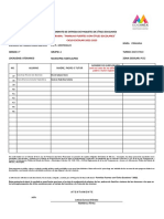 Formato de Comprobación de Entrega de Útiles Escolares 2022-2023 2ºb