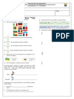 Evaluación #2 Matemáticas 5º