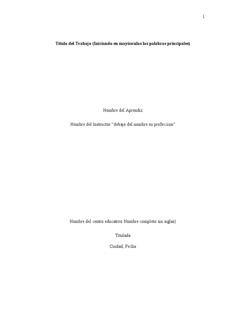 Plantilla Normas Apa 7 PDF Software